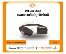 30 PİN İVECO OBD Kablo Dönüştürücü için detaylı bilgi göster 30 PİN İVECO OBD Kablo Dönüştürücü resmi